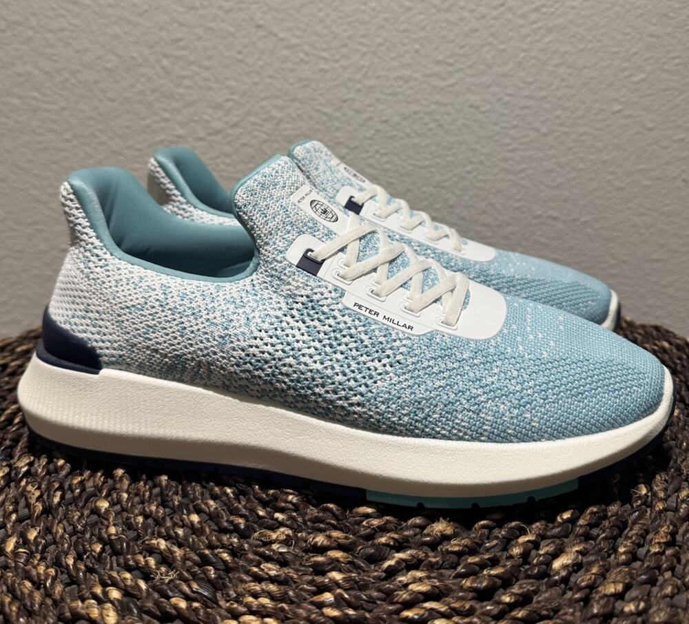 Peter Millar Women Morning Dew Golf Hyperlight Apollo Sneaker Size 9